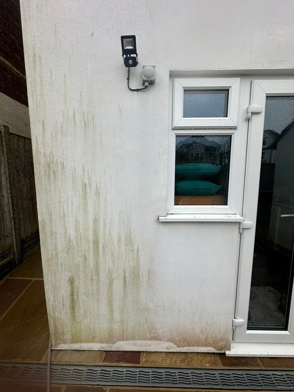 Render & Wall Cleaning before